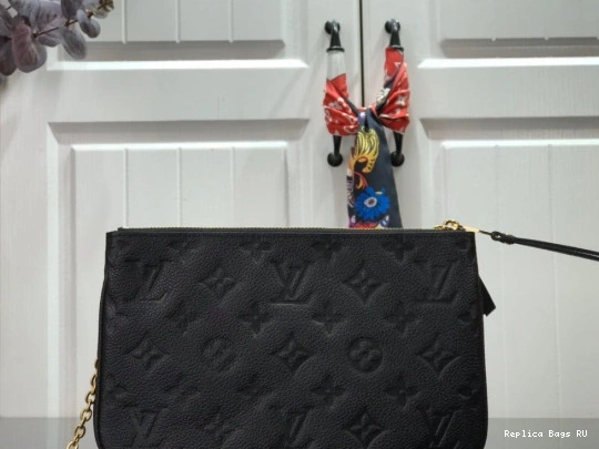 Cheap LOUIS DOUBLE ZIP VUITTON POCHETTE 0805
